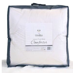 WOOLINO Australian Wool Comforter, Crib or Toddler